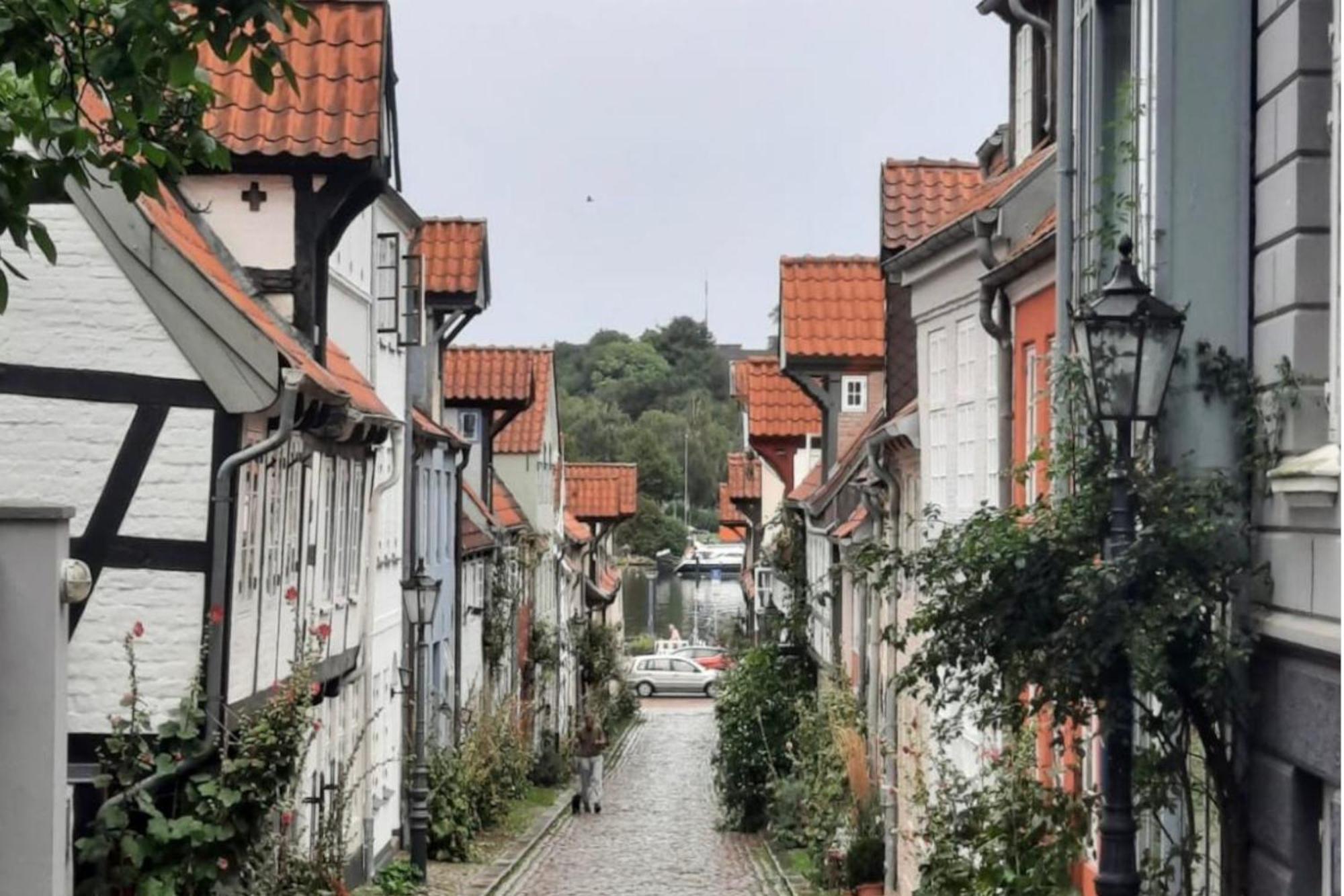Kuestenliebe -Mit Traumhaftem Meerblick Und Balkon Flensburg Exteriör bild